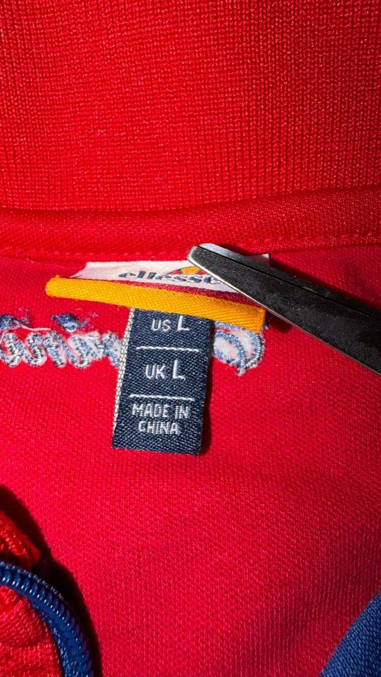 Ellesse Caprini Colorblock Track Jacket Size L - Picture 3 of 7